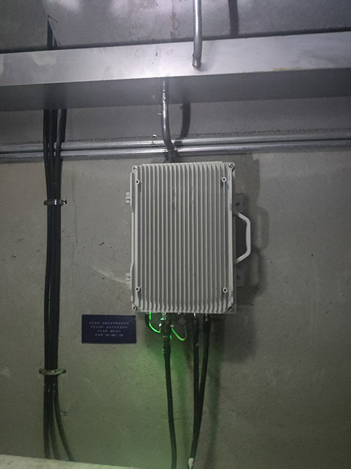  十月田镇电力管廊覆盖漏缆方式案例